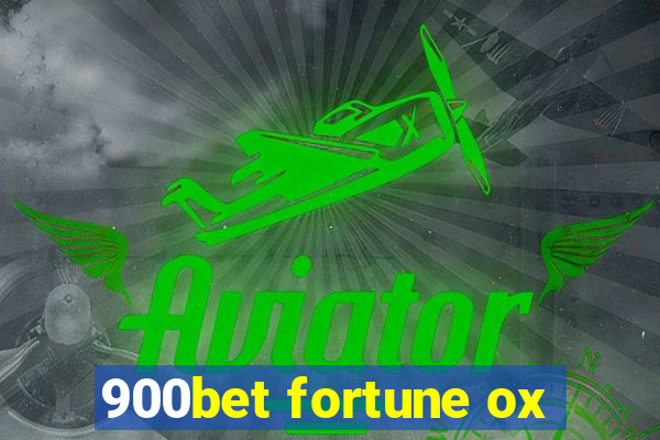 900bet fortune ox